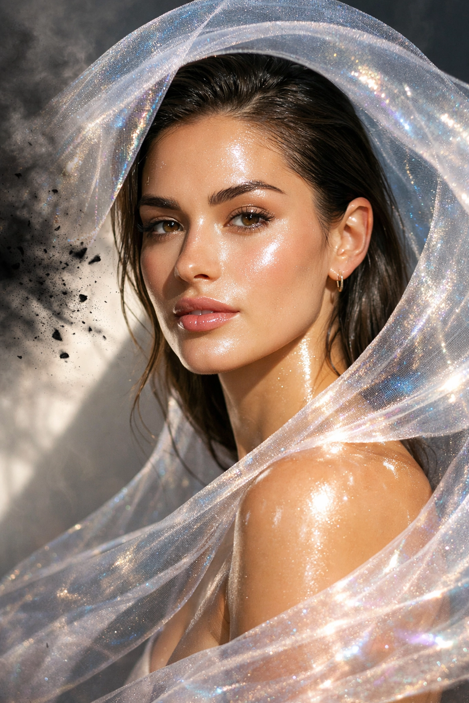 Radiant woman with glowing skin protected by the master antioxidant benefits of glutathione.